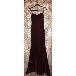 Formal Velvet Dress Gown